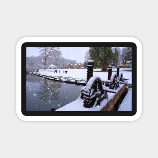 Cotswolds Christmas Magnet