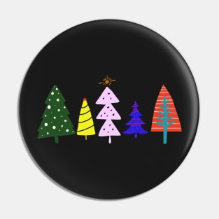 Christmas tree diversity II Pin