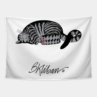 B Kliban Cat - sleeping cat Tapestry