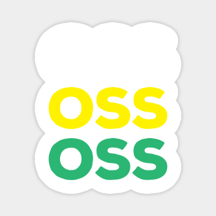 OSS - Brazilian Jiu-Jitsu Magnet