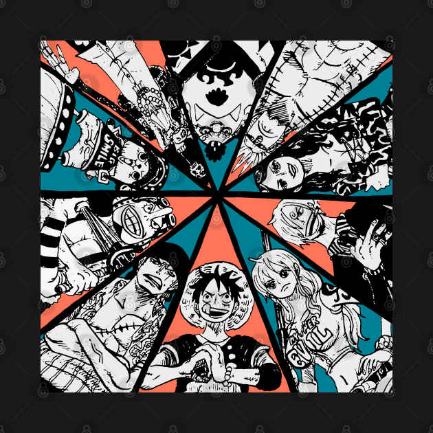 Straw Hat Pirates - Straw Hat Pirates - T-Shirt | TeePublic