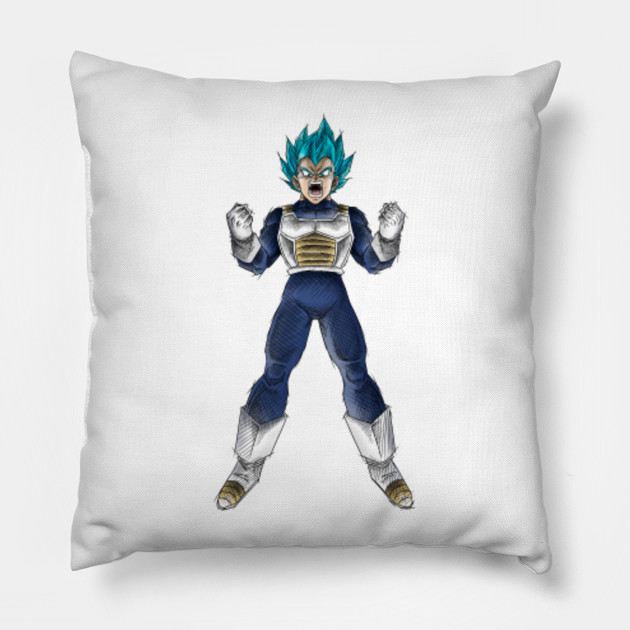 Vegeta, Super Saiyan God - Colored