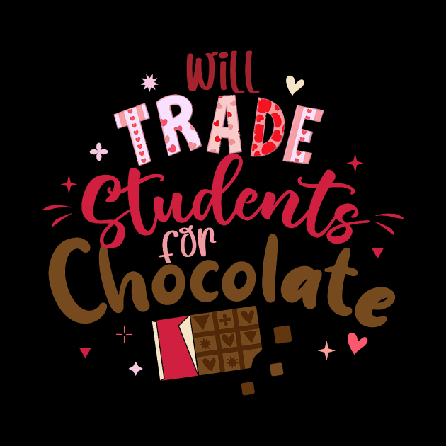 Funny Teacher Valentine Will Trade Students For Chocolate by jadolomadolo