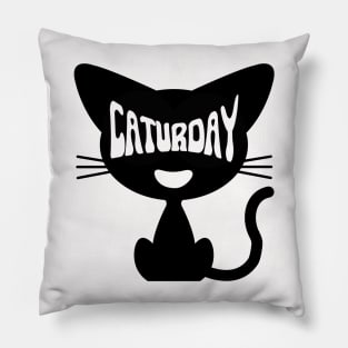 Everyday is Caturday Pillow