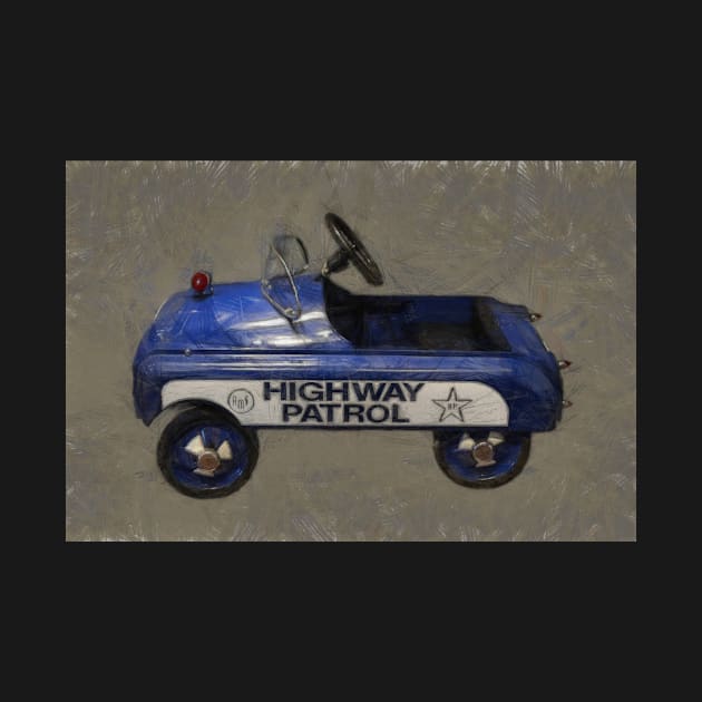 Highway Patrol Pedal Car by michelle1991