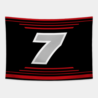 Justin Allgaier #7 2024 NASCAR Design Tapestry