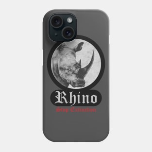 Rhino Extinction Phone Case