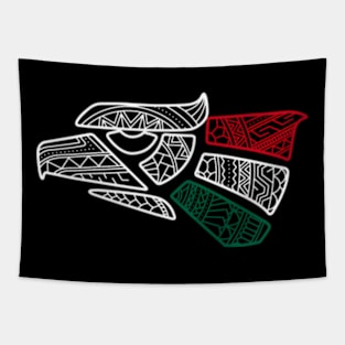 Mexico Flag Mexican Eagle Aztec Hecho En Mexico Tapestry