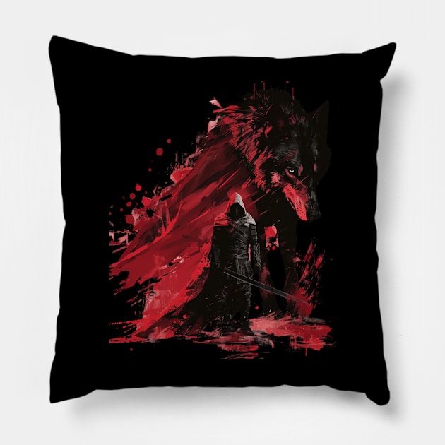 Dark Souls Haunting Halls Pillow by Confused Reviews