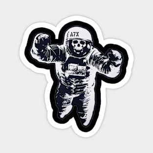 Skull Astronaut Magnet