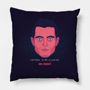 control is an illusion Pillow