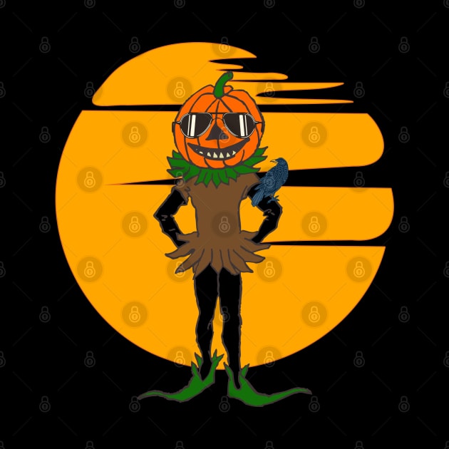 Scarecrow Pumpkin Halloween by Carantined Chao$