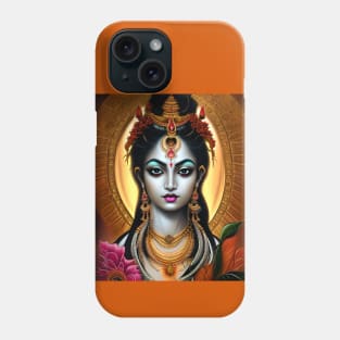 Hindu Goddess of Good Fortune Lakshmi Phone Case