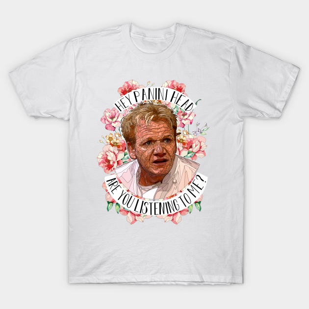 Discover Panini Head Gordon Ramsay - Gordon Ramsay - T-Shirt