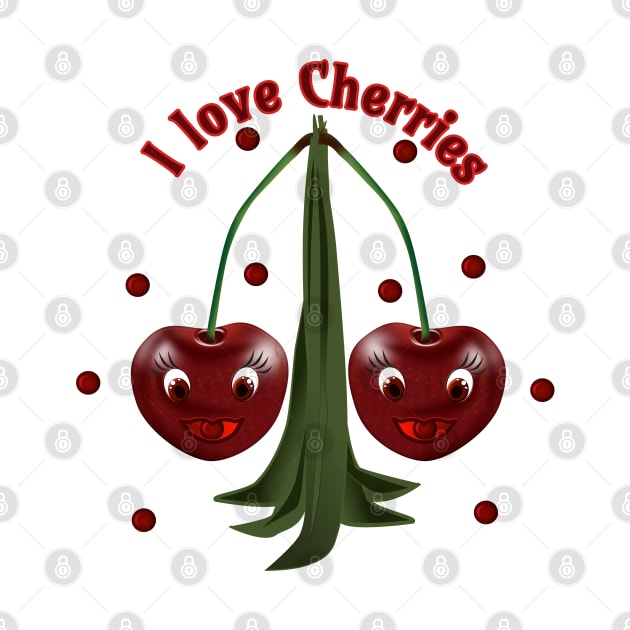 funny Cherries by Djdesign2022