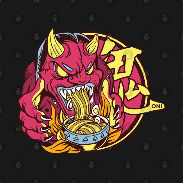 Ramen Oni Demon by LR_Collections