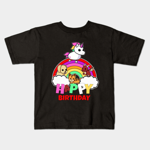 Roblox Happy Birthday Rainbow Unicorn Dragon Dog Cat ...