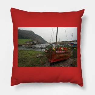 Jolly Holiday, Axmouth, March 2021 Pillow