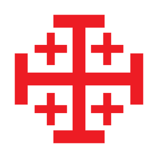 Jerusalem Cross (red) T-Shirt