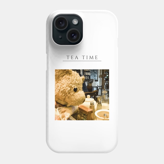 Tea Time with JoJo Bear Phone Case by bywhacky