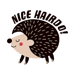 Hedgehog - Nice Hairdo T-Shirt