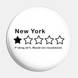 New York Review Pin