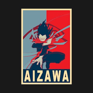 Aizawa Poster - My hero academia T-Shirt