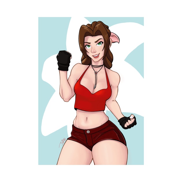 Brawler Aerith by JT