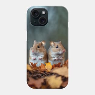 a Couple of cute mouses 2 Phone Case