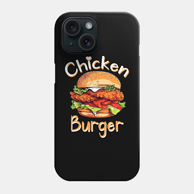 Chicken Burger Phone Case by FluffigerSchuh