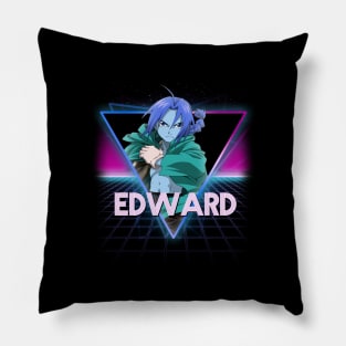 Edward Elric Retro 80's Triangle Fullmetal Alchemist Pillow