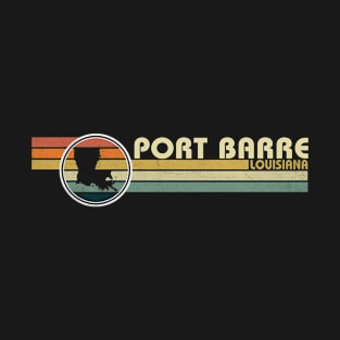 Port Barre Louisiana vintage 1980s style T-Shirt