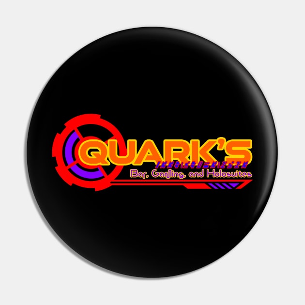 Quark's Bar Pin by Screen Break