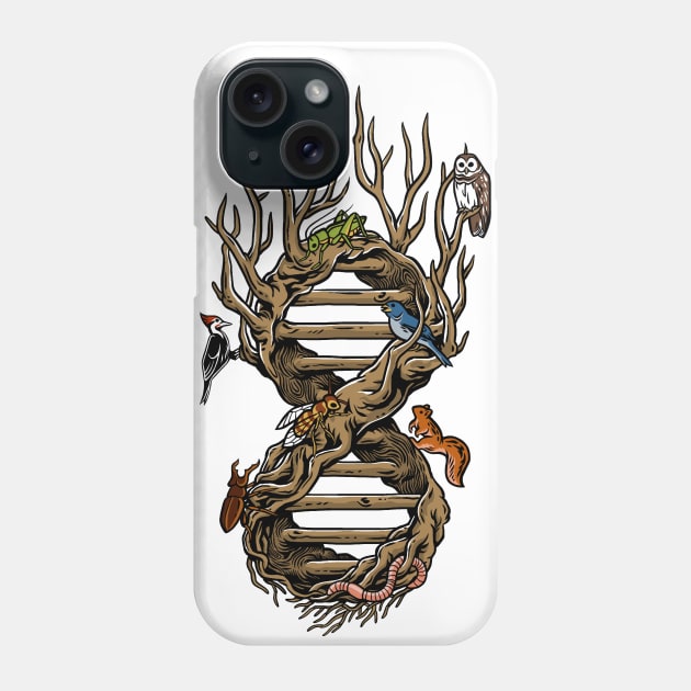 Infinitree of Life Phone Case by dv8sheepn