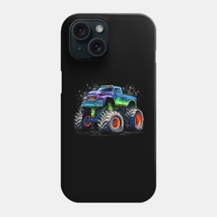 monster cars and tracks lover Phone Case