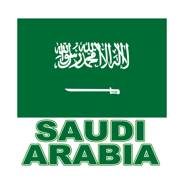 The Pride of Saudi Arabia - Saudi Flag Design by Naves