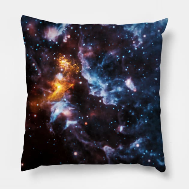 Universe Space Cloud Pillow by swatianzone