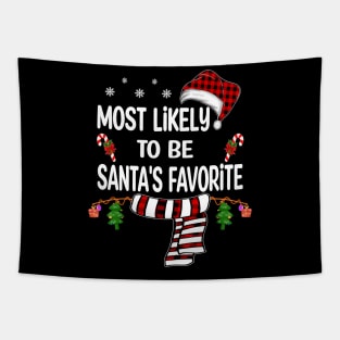 christmas pajamas - most likely christmas pajamas Tapestry