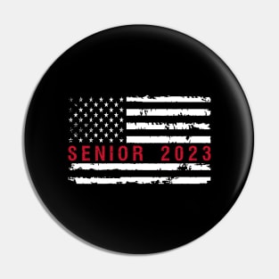 Senior 2023 American Flag Pin