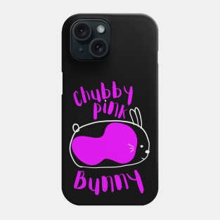 Chubby Pink Bunny Phone Case