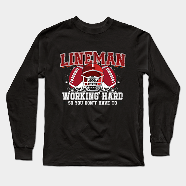 football lineman tee shirts