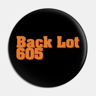 Back Lot 605 ''Fiction'' Pin