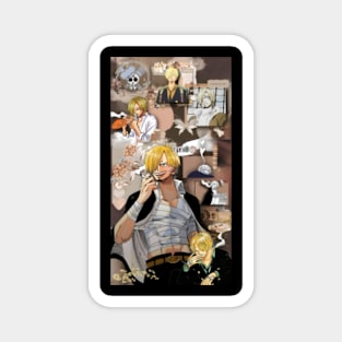 sanji vinsmoke one piece Magnet