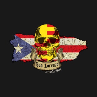 San Lorenzo Isla de Puerto Rico T-Shirt
