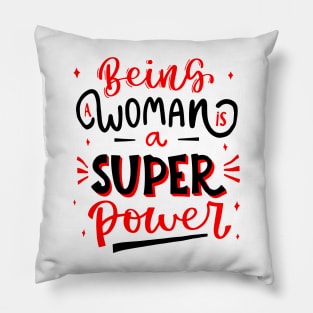 Islamabad United Being A Woman Is A Super Power Pillow