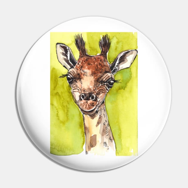 Giraffe Pin by katerinamk