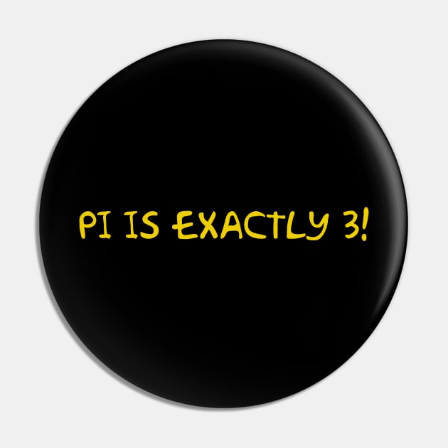 Pi Is Exactly 3! Pin by Way of the Road