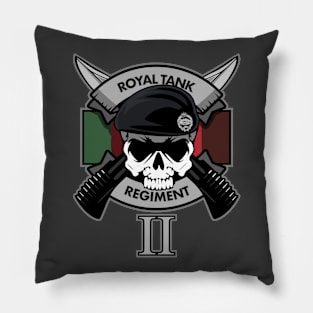 2nd Royal Tank Regiment (Front & Back logo) Pillow