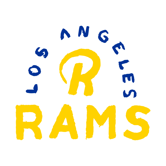 Los Angeles Raaaams 02 by Very Simple Graph