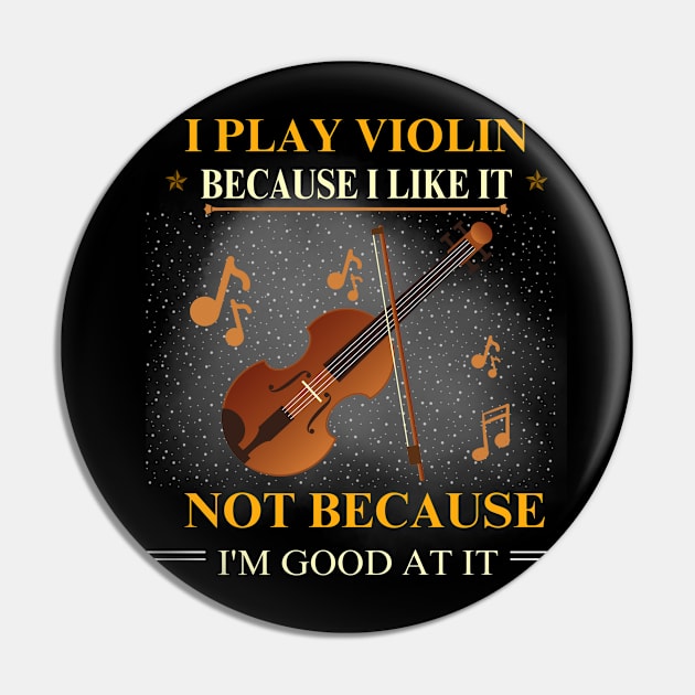 Violin Pin by DuViC